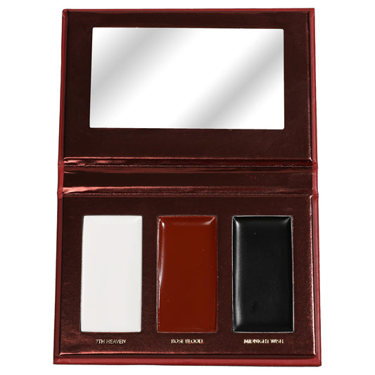 Handmade box 3-color oil paint, Halloween body painting, stage makeup drama makeup oil paint