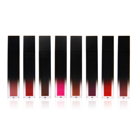 8-Color lipstick long-lasting non-fading waterproof lipstick, lipstick lip gloss matte silky lipstick
