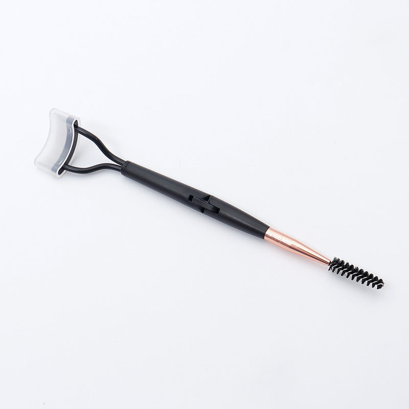 New product eye makeup double-head folding eyelash brush steel needle eyelash comb portable beauty tool two optional