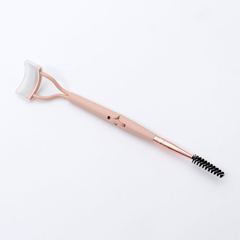New product eye makeup double-head folding eyelash brush steel needle eyelash comb portable beauty tool two optional