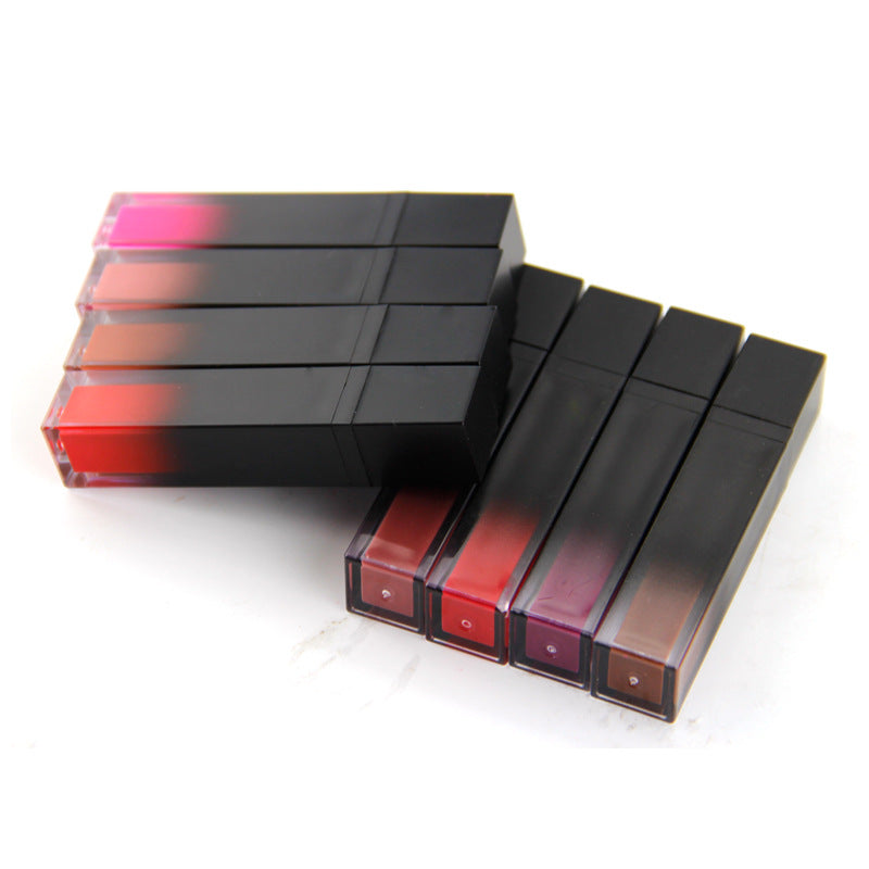 8-Color lipstick long-lasting non-fading waterproof lipstick, lipstick lip gloss matte silky lipstick