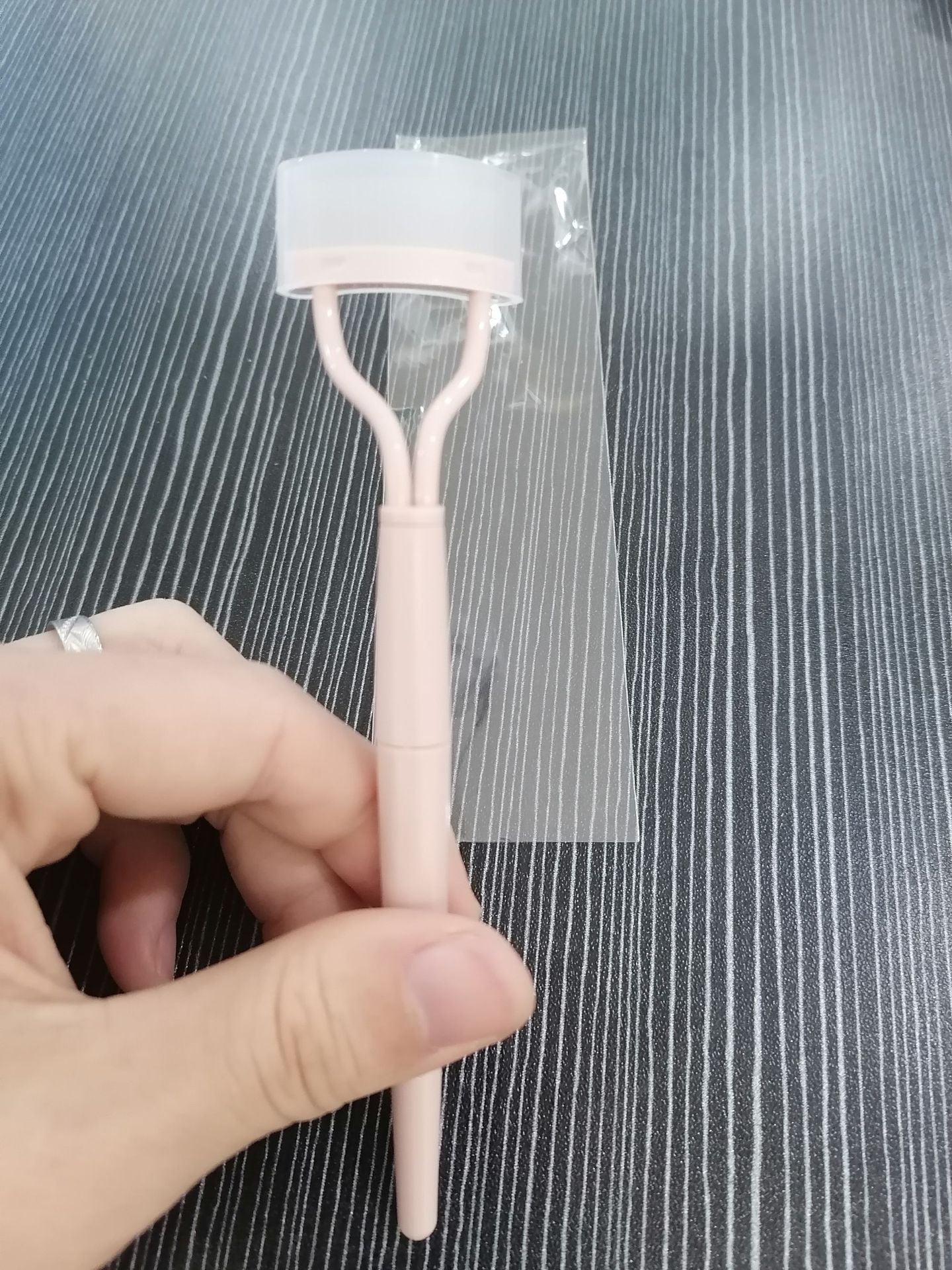 New product eye makeup double-head folding eyelash brush steel needle eyelash comb portable beauty tool two optional