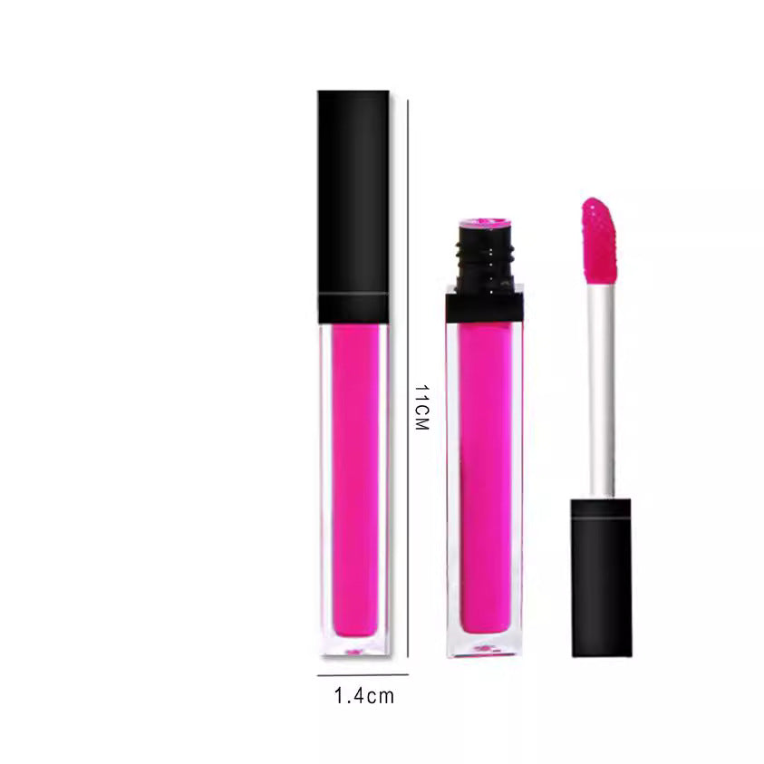 36-Color non-stick cup liquid lipstick delicate and long-lasting bright affordable matte lip gloss