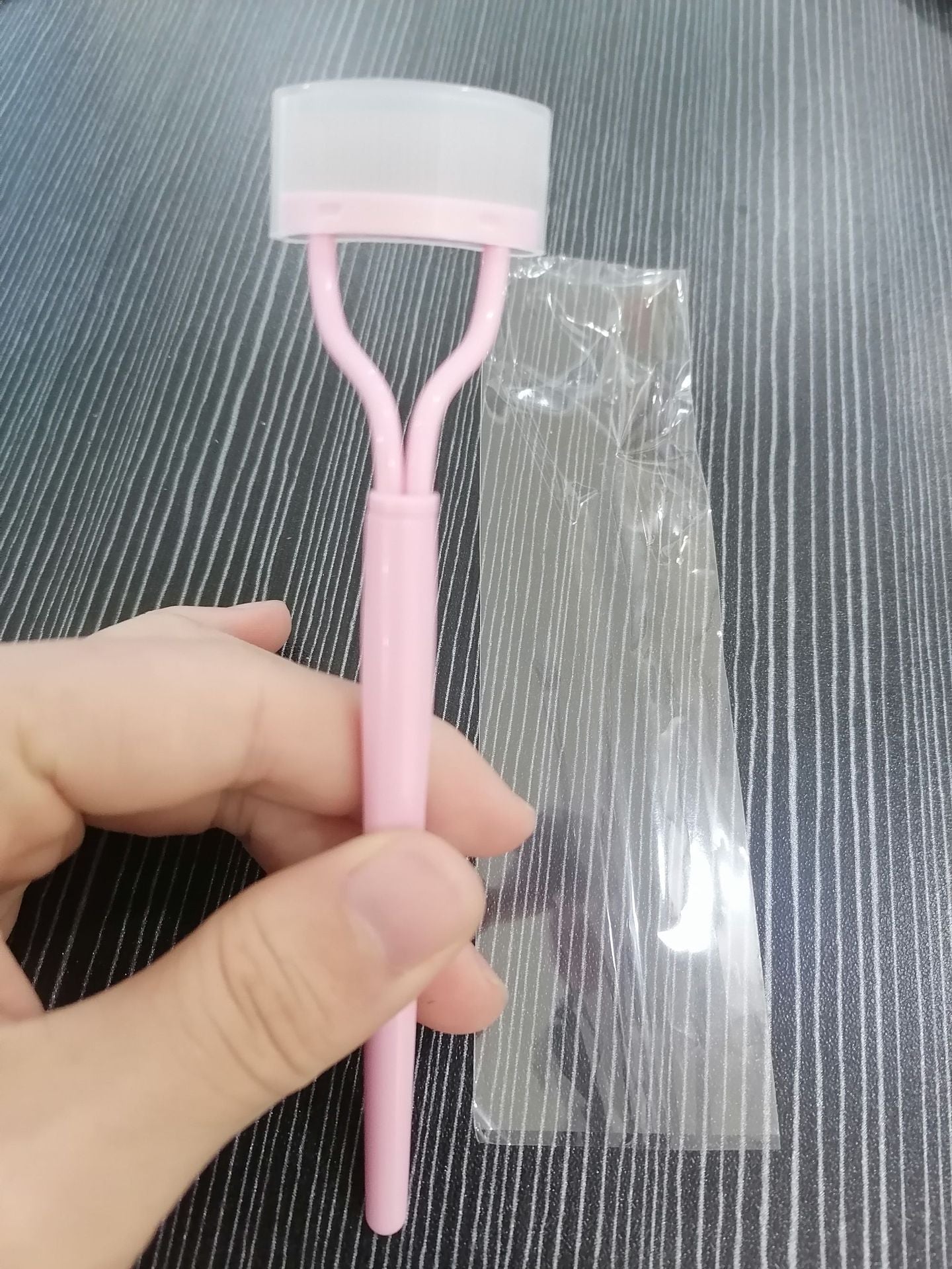 New product eye makeup double-head folding eyelash brush steel needle eyelash comb portable beauty tool two optional