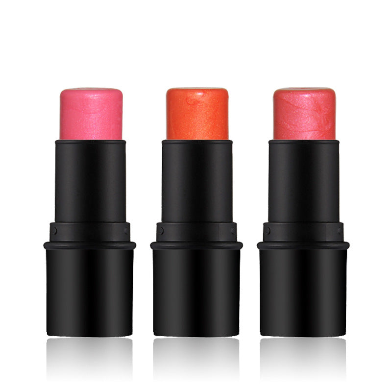 Single Blush Stick Grooming Stick Long-lasting Waterproof Blush Cream 3 Colors Optional Beauty Grooming Cream
