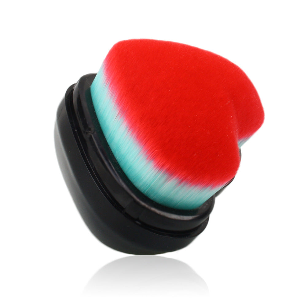 Heart Foundation Brush, Love Makeup Brush with Mirror, Beauty Brush, Makeup Tool Brush