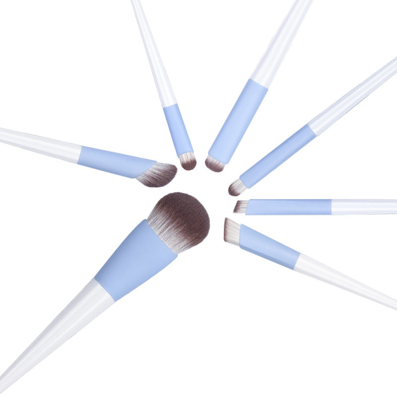 12 makeup cover brushes, acrylic handle BASF fiber hair makeup cover brush, loose powder blush brush