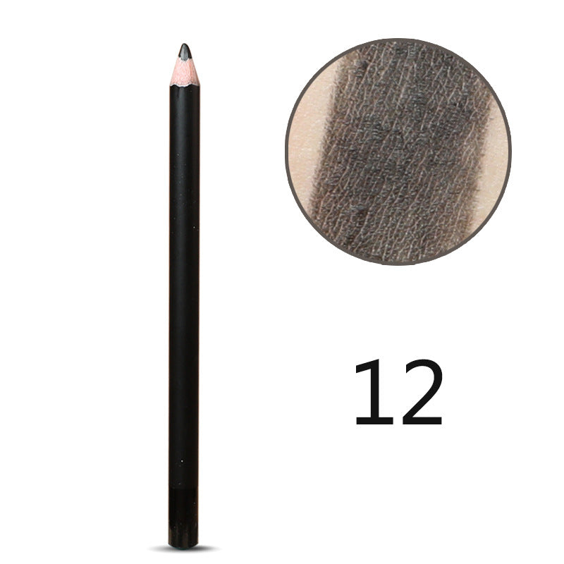 22-color neutral wooden pole lip liner single pack multi-functional spot lipstick pen lasting and easy to color